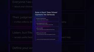5 Rules for True Happiness  Rule 4