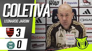 COLETIVA LEONARDO JARDIM | AO VIVO | Flamengo x Coritiba - Brasileirão 2026