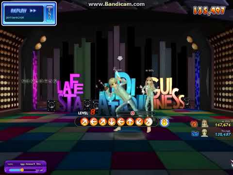 Audition Skill 8k- Skil 1 Turn (Chân mạnh và Rung Ngực