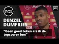 Denzel Dumfries na Ajax-PSV: ‘Geen goed teken als ik de topscorer ben’