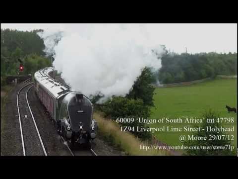 60009 'Union of South Africa' tnt 47798 1Z94 Liverpool Lime Street - Holyhead @ Moore 29/07/12