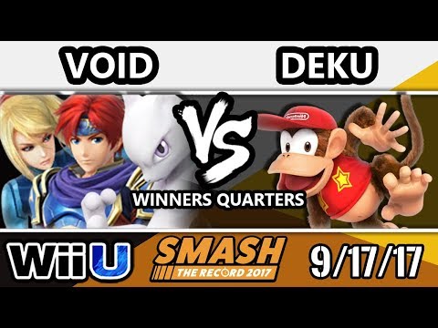 STR 2017 Smash 4 - CLG | Void (ZSS, Roy, Mewtwo, Fox, Sheik)  Vs.DyS | Deku (Diddy Kong) - WiiU WQ