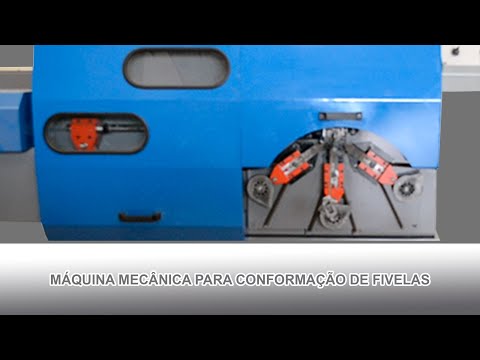 Máquina Mecânica para Conformação de Fivelas Tecnomaq Curvadoras