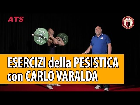 Allenamento nella Pesistica - Esercizi per migliorare i gesti tecnici della pesistica.