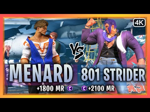 SF6 ▰  Luke (MenaRD) Vs. Marisa (801 Strider)『Street Fighter 6』