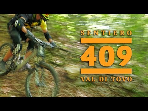 Gardasee Sentiero 409 Val di Tovo MTB Downhill Freeride Action RAW