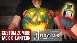 How to Dye and Carve a Pumpkin | Custom Zombie Jack-O-Lantern