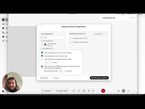 How To Create Breakout Rooms in Webex