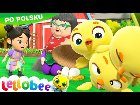 Pięć Małych Kaczek  🐝  Lellobee Farma Miejska - Piosenki i bajki edukacyjne dla dzieci