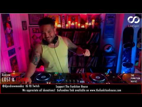 LiveSpin presents Lost & Found with DJ Andrew Mendez - may 12th, 2020