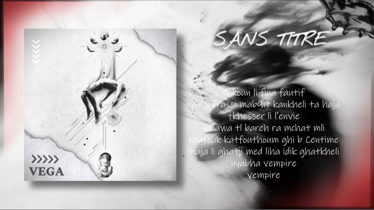VEGA - SANS TITRE (Lyrics video) prod. theskybeats