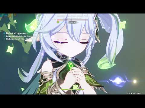 Using Nahida team Feast of the Departed Warriors - Piety Calamity of Blazing Steel