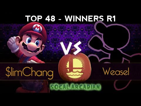 SoCal Arcadian 6 - Top 48//Winners R1 ft. Weasel (GnW) VS R3|$limChang (Mario)