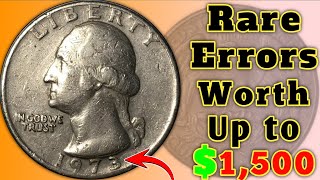 Rare 1973 Washington Quarter That Could Be in Your Pocket Change! - Rare Errors Worth Up to $1,500