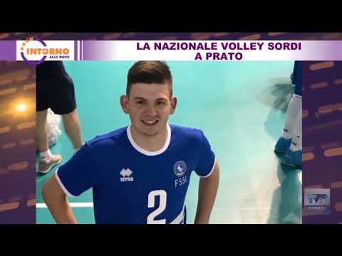Intorno alle nove del 28/04/2021 - La nazionale volley sordi a Prato