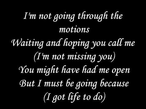 STACIE ORRICO - i'm not missing you (Lyrics)