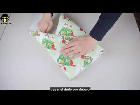 Cómo envolver regalos al estilo japonés,Y lo mejor  no necesitarás ningún tipo de cinta adhesiva