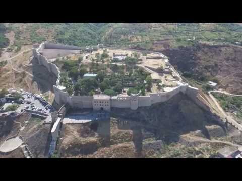 Дербентская крепость с высоты птичьего п