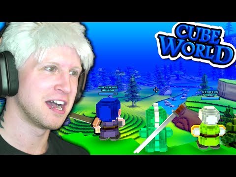 CUBE WORLD IS BACK!? 🌎 Scythe Plays Cube World Multiplayer #01