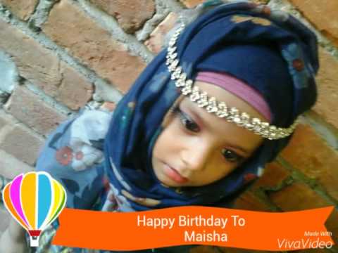 Happy Birthday  To u Maisha