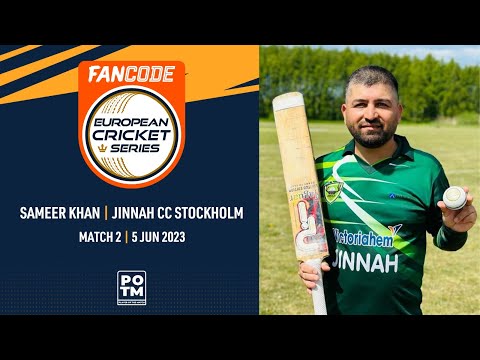 POTM: S.Khan - KCC vs JCC | Highlights | FanCode ECS Sweden | 5 June 2023 | ECS23.417