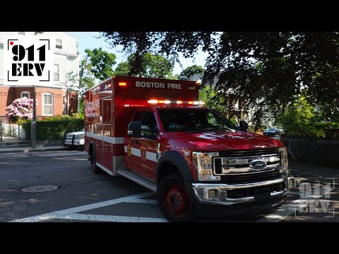 Boston Fire Truck Responding | Rehab Unit