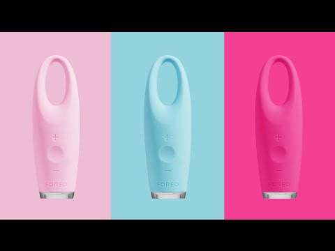 Video FOREO IRIS™ Illuminating Eye Massager Magenta