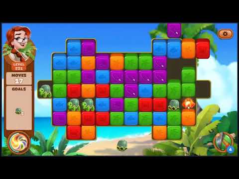 Lost Island Blast Adventure Level 521 - NO BOOSTERS 🏝️ | SKILLGAMING ✔️