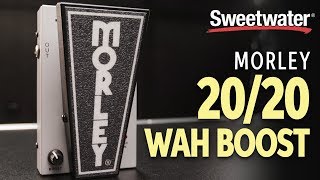 Video thumbnail for Morley 20/20 Wah Boost Wah Pedal Demo by Sweetwater