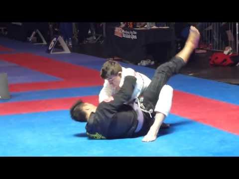 Viking Wong vs Bradley Hill - BJJ British Open 2013 - Purple Adult - Middle