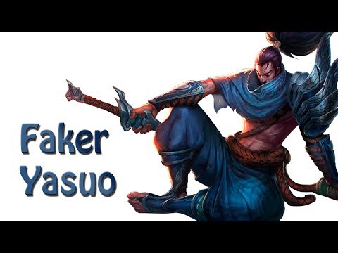 Skt t1 Faker -  Yasuo vs Shyvanna - TOP - Korea Challenger (Full Game)