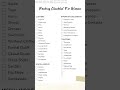 Travel Packing Checklist For Women