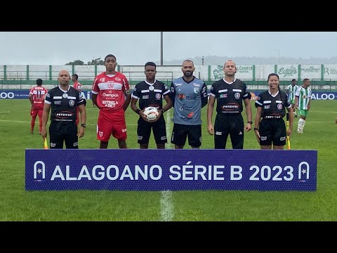Zumbi 5x0 CRB B - 1ª rodada do Campeonato Alagoano Série B 2023