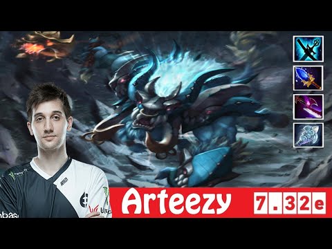 [DOTA 2] SR.Arteezy the SPIRIT BREAKER [OFFLANE] [7.32e]