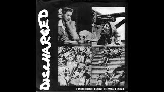 DISCHARGED- From Home Front To War Front - Various - UK PUNK VINYL