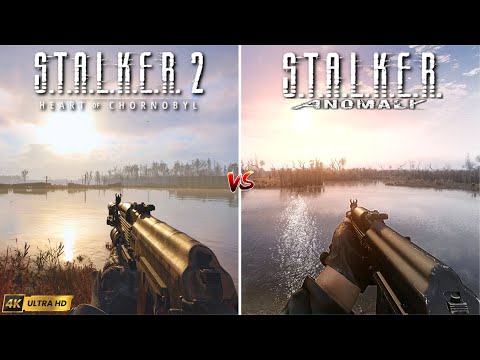 Stalker 2 vs Stalker Anomaly Gamma | PC | Graphics and Details Comparison