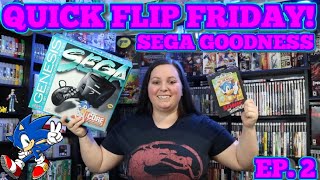 Quick Flip Friday...Sega Videogame Scores for Cheap! My Collecting Journey. Episode 2