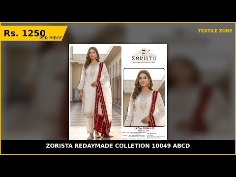 Zorista Redaymade Colletion 10049 Abcd – product video thumbnail