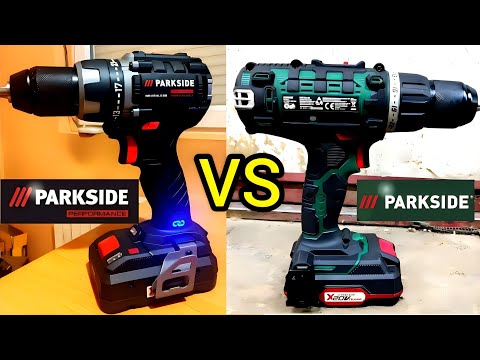 Parkside VS Parkside Performance Drill #parkside #parksideperformance #tools