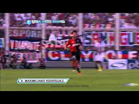 Gol de Rodríguez. San Lorenzo 0 - Newell's 1. Torneo Final 2013. Fecha 7. Fútbol Para Todos