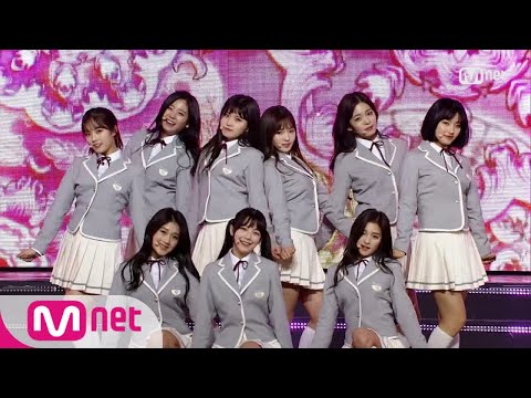 [fromis_9 - glass shoes] KPOP TV Show |   M COUNTDOWN 171221 EP.551