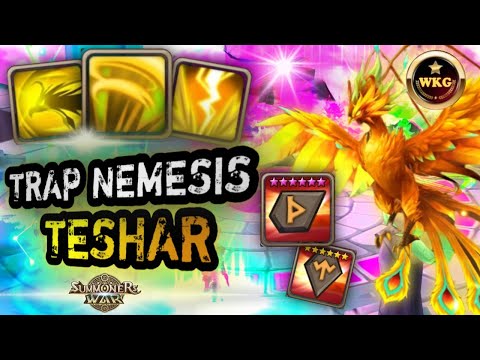 THIS GUARDIAN PLAYER USE TRAP TO CUT TURN HIS ENEMIES IN RTA SUMMONERSWAR