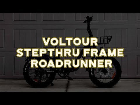 Voltour 750 Watt Foldable Electric Bike w/ Stepthru Frame - Roadrunner Unboxing