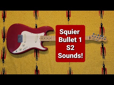 Squier Bullet 1 S-2 1984 - Red image 25