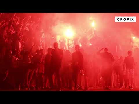 Bakljada navijača KK Zadar na Mornarici