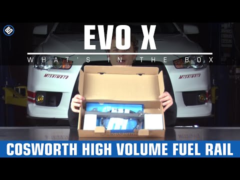 Cosworth High Volume Fuel Rail Kit - 08-15 EVO X - Install/Review