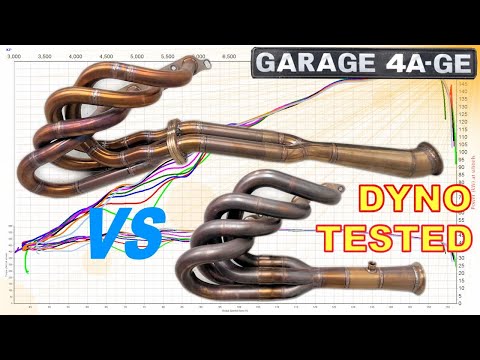 Headers 4-2-1  vs  4-1  -  dyno tested