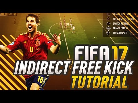 FIFA 17 ULTIMATE INDIRECT FREE KICK TUTORIAL! HOW TO WIN MORE MATCHES IN FUT CHAMPIONS! XBOX & PS4