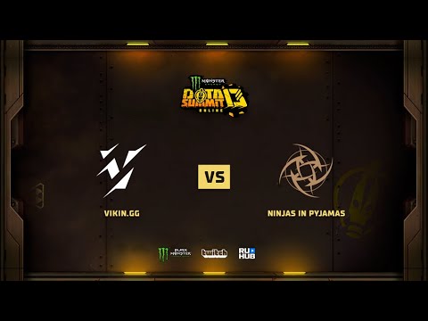 Vikin.gg vs Ninjas in Pyjamas, Monster Energy DOTA Summit 13: EU/CIS, bo3 game 2 [Maelstorm & Jam]