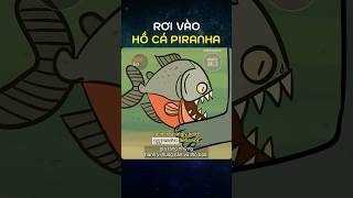 Rơi vào hồ cá Piranha | TED-Ed | Học Tiếng Anh song ngữ #shorts #hoctienganh #tienganh #ted #piranha